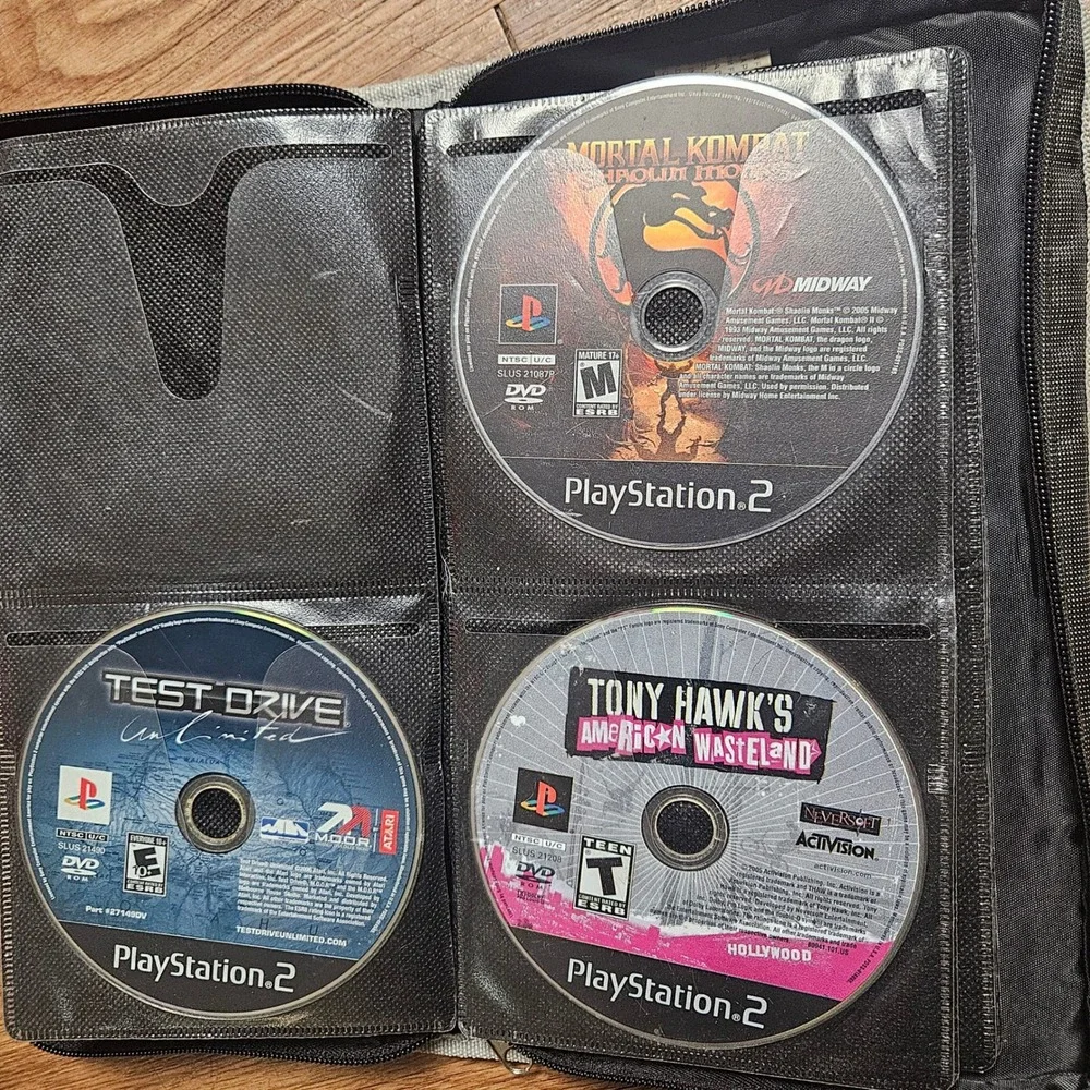 Lot of 37 PlayStation 2 PS2 PS1 Games Bully Resident Evil Mortal Kombat Discs